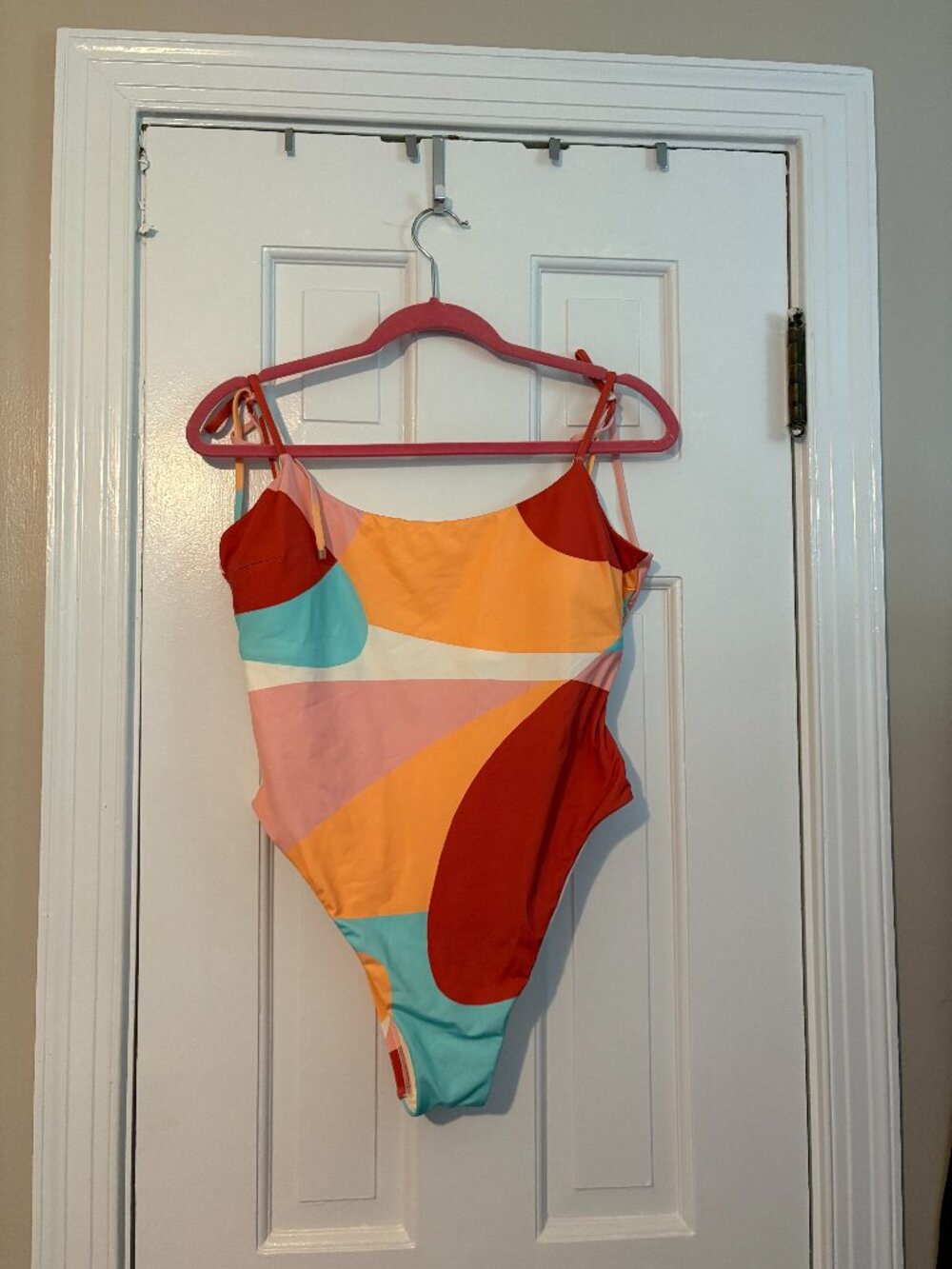 Vitamin A One Piece Swimsuit Tie Shoulders - L